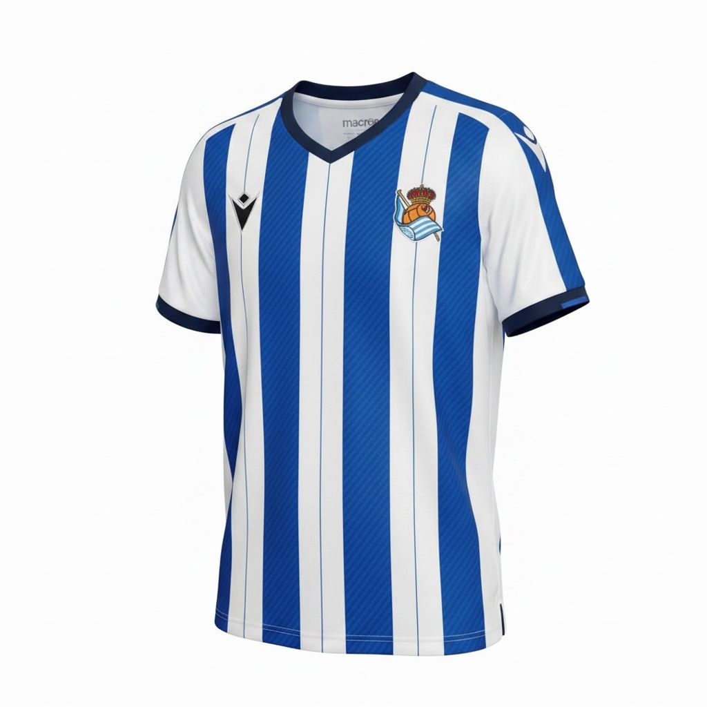 ⚽ Real Sociedad — Camiseta Txuri-Urdin