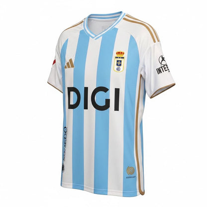 ⚽ Real Oviedo — Camiseta  Azul Carbayón