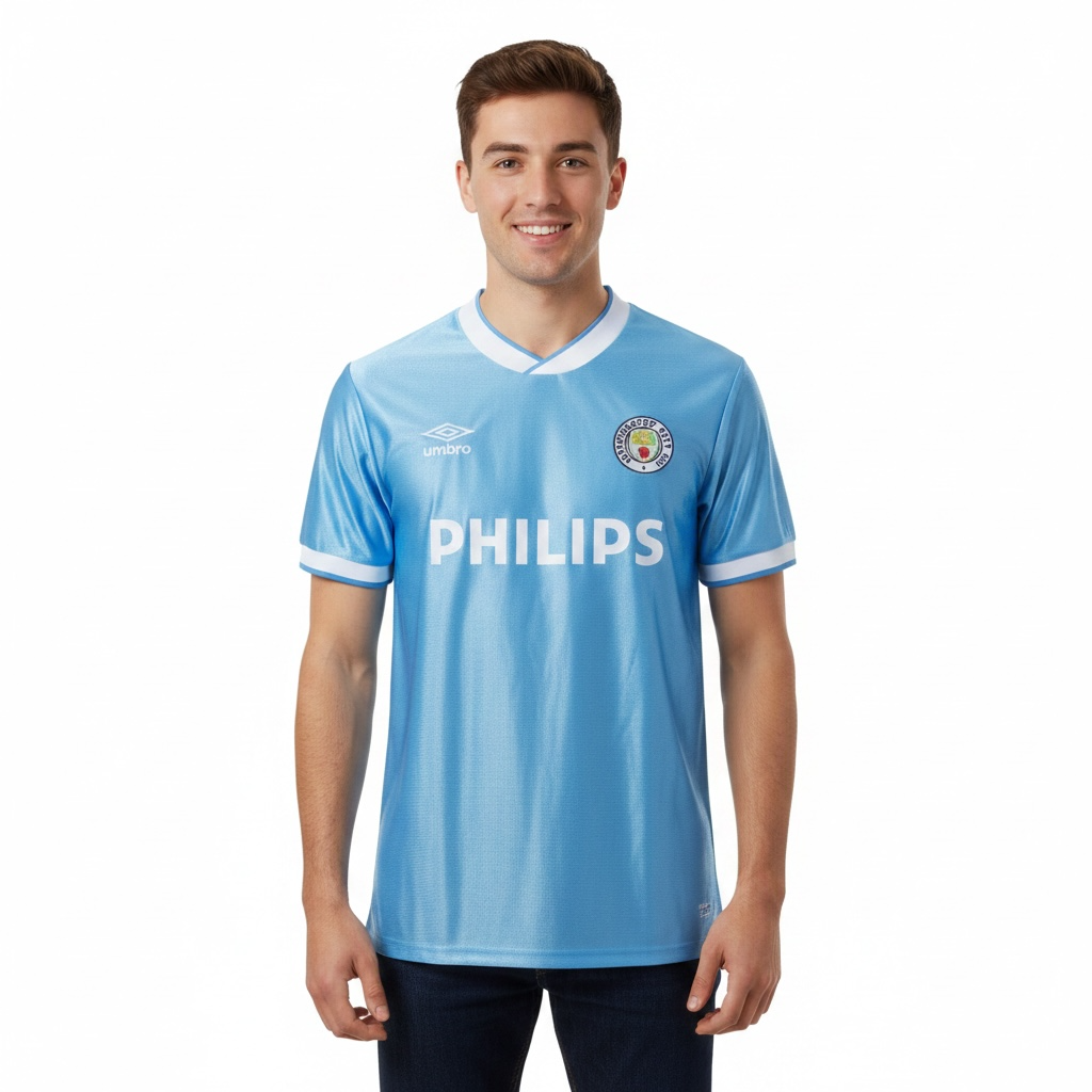 CAMISETA RETRO MÁNCHESTER CITY 86/87