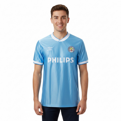 CAMISETA RETRO MÁNCHESTER CITY 86/87