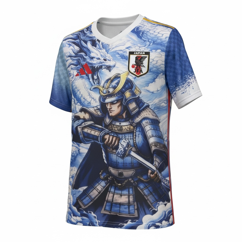 ⚽ Japón — Camiseta Oficial Samurai Blue